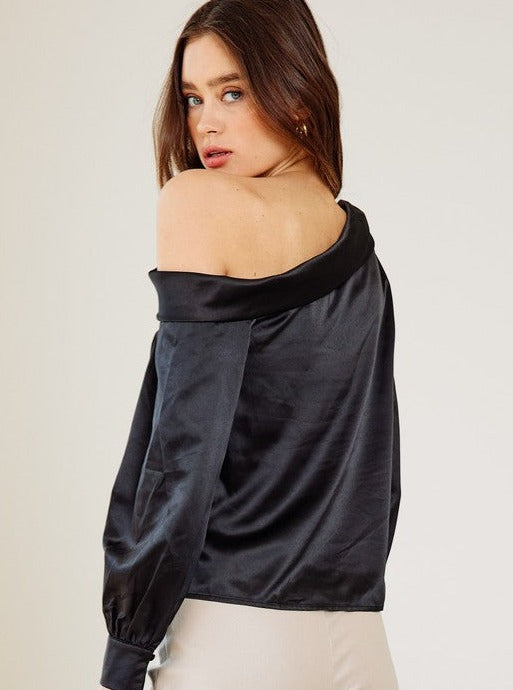 Popular Look Satin Blouse