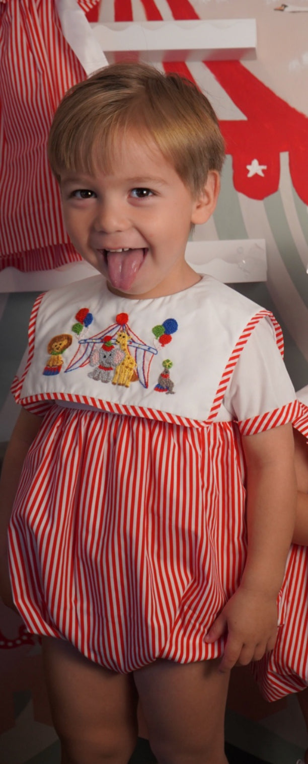 PREORDER Circus Animals French Knot Red Bubble (SHIPS END OF SEPT)