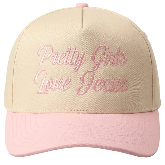 "Pretty Girls Love Jesus" Trucker Hat