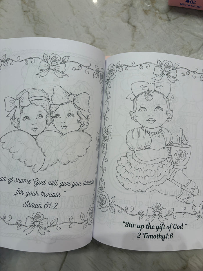 Pretty Pages Coloring Book