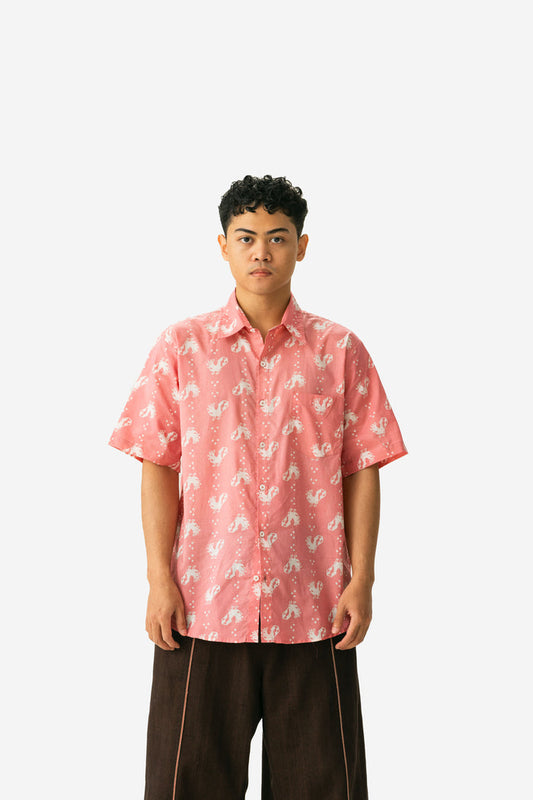 “Puspa” - Ayam Plant-Based Dye - Short Sleeve Shirt