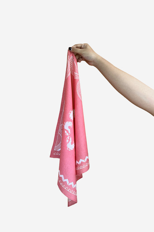 "Puspa" - Ayam Plant-Based Dye Bandana