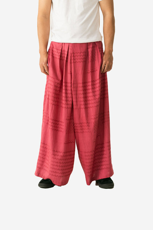 "Puspa" - Two Buttons Maxi Pants