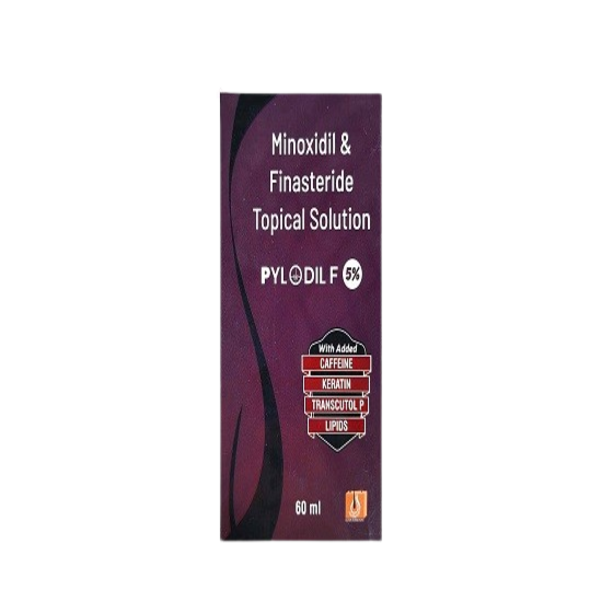 Pylodil F 5% Topical Solution, 60ml