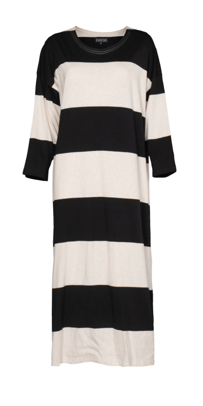 Ratia Adora Gown Black/Sand
