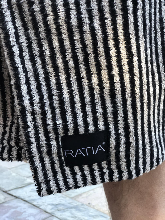 Ratia Men's Bath Wrap Black - Nordic Labels