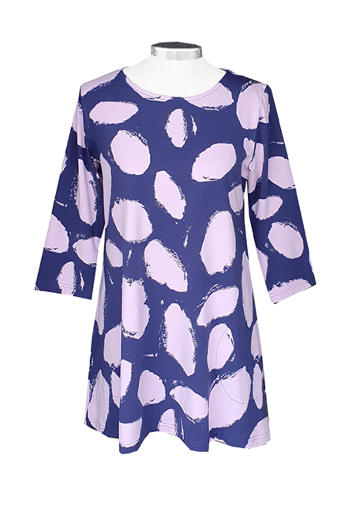 Ratia Pisara Papu Purple Tunic