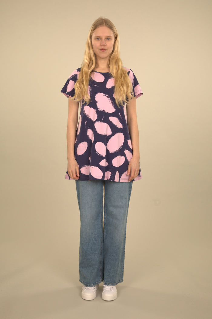 Ratia Pouta Papu Purple Tunic