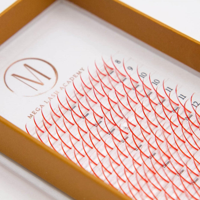 Red Promade Spikes Lashes