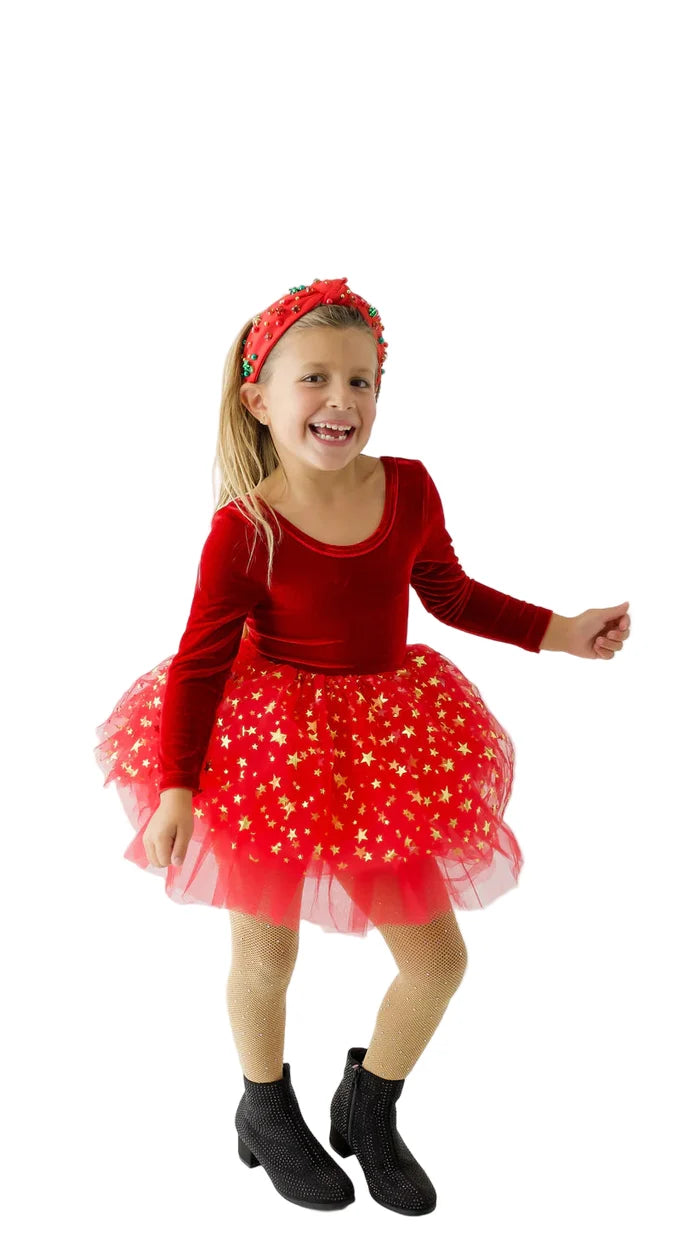 Red Velvet & Stars Tutu Leo
