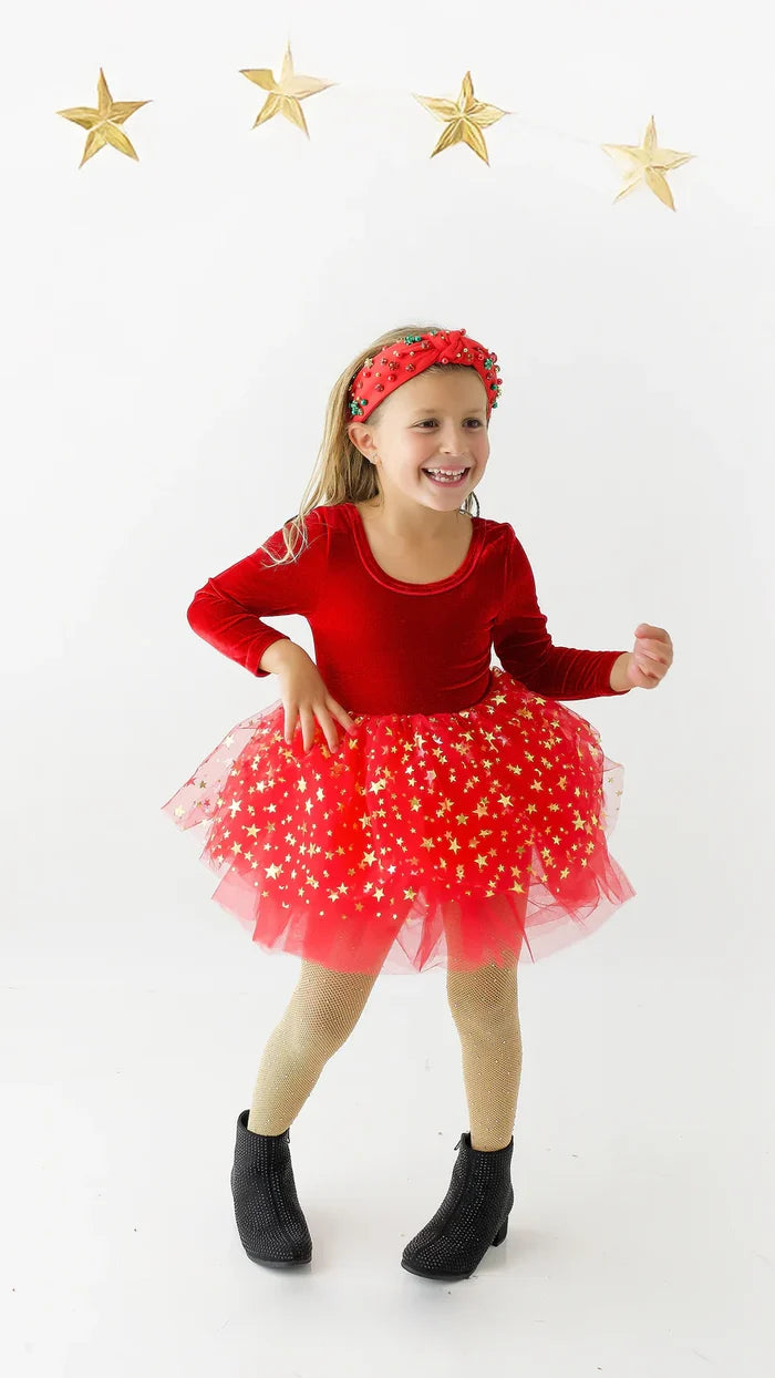 Red Velvet & Stars Tutu Leo