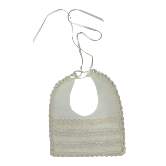 Regina Ivory Lace Bib