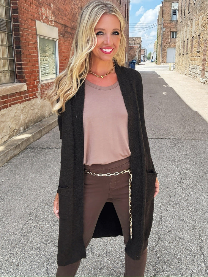Renuar Draped And Dreamy Cardigan