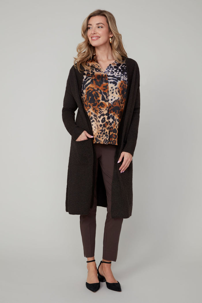 Renuar Draped And Dreamy Cardigan