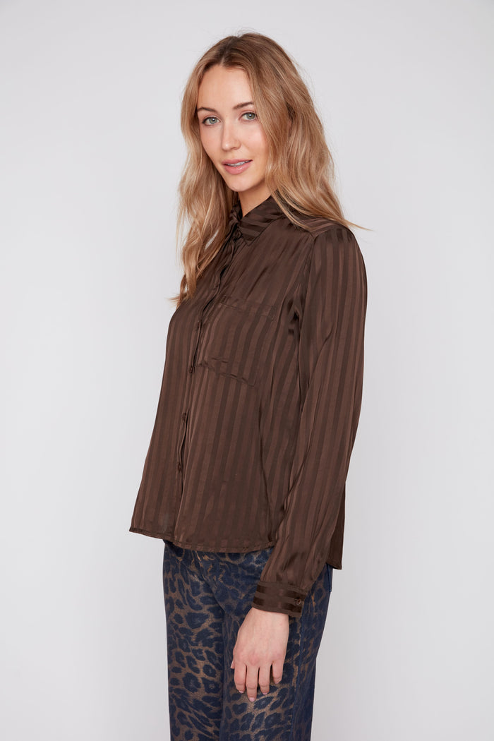Renuar Mocha Moment Blouse