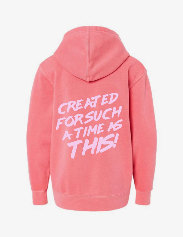 RESTOCK :: Created for Such a Time as This – Youth Hoodie