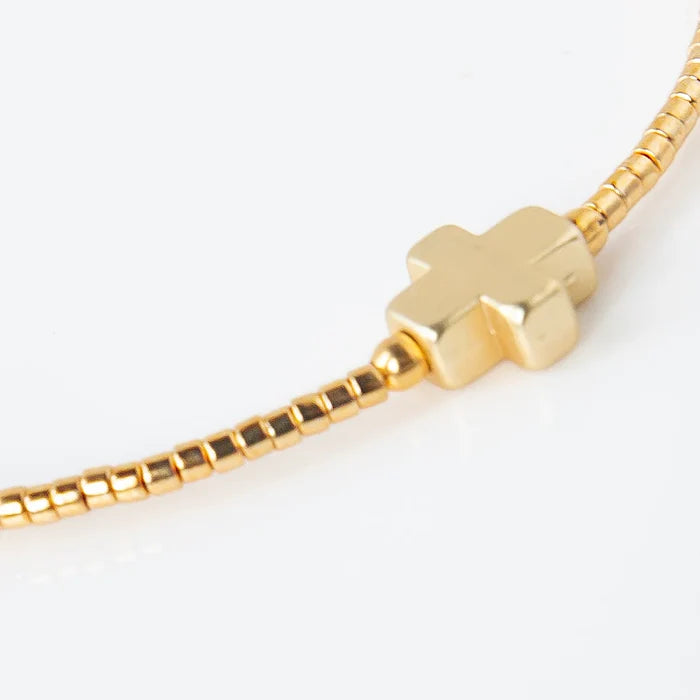 RESTOCK :: Faithful Bangle- Gold