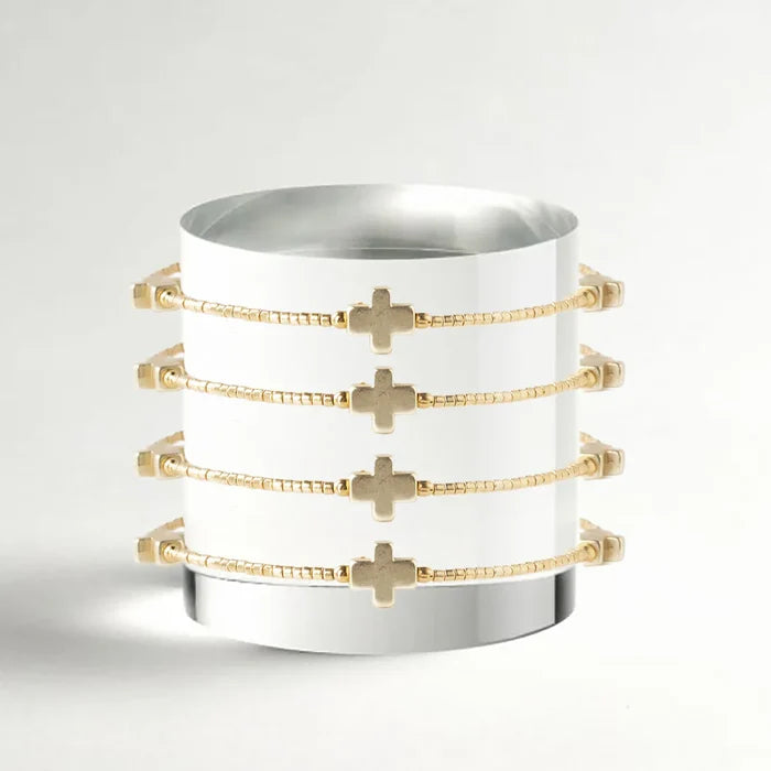 RESTOCK :: Faithful Bangle- Gold