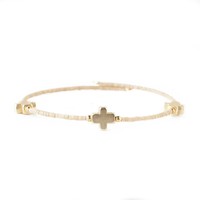 RESTOCK :: Faithful Bangle- Latte
