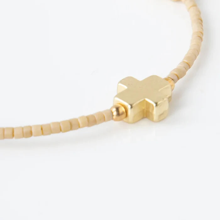 RESTOCK :: Faithful Bangle- Latte