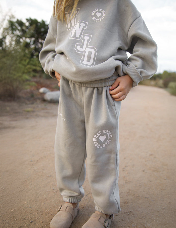 RESTOCK :: WWJD Varsity Kids Sweatpant
