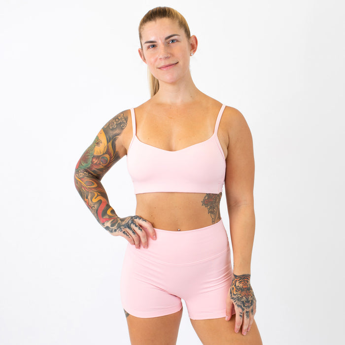 Strawberry Cream Revolve Sports Bra - Light Support