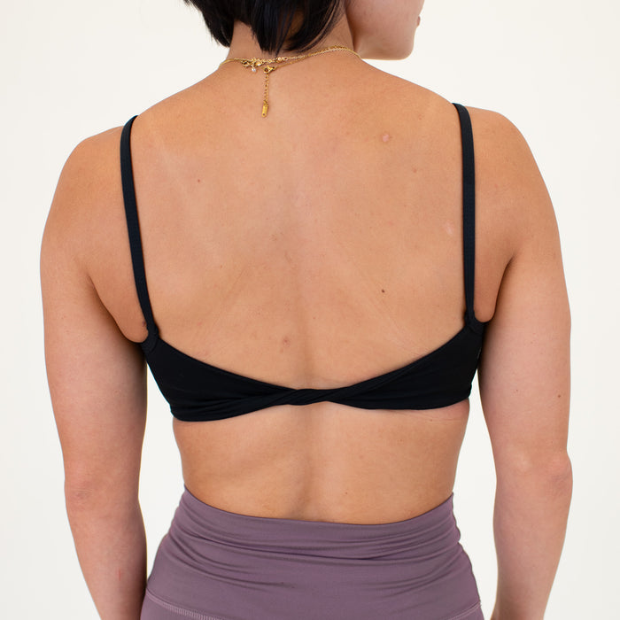 Black Revolve Sports Bra - Light Support