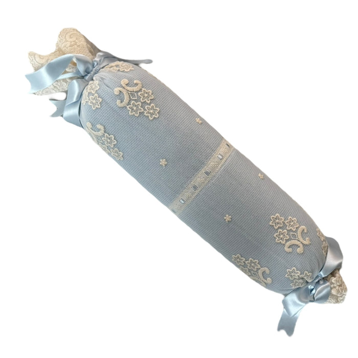 Roman Pillow Roll (Dusty Pink or Blue)