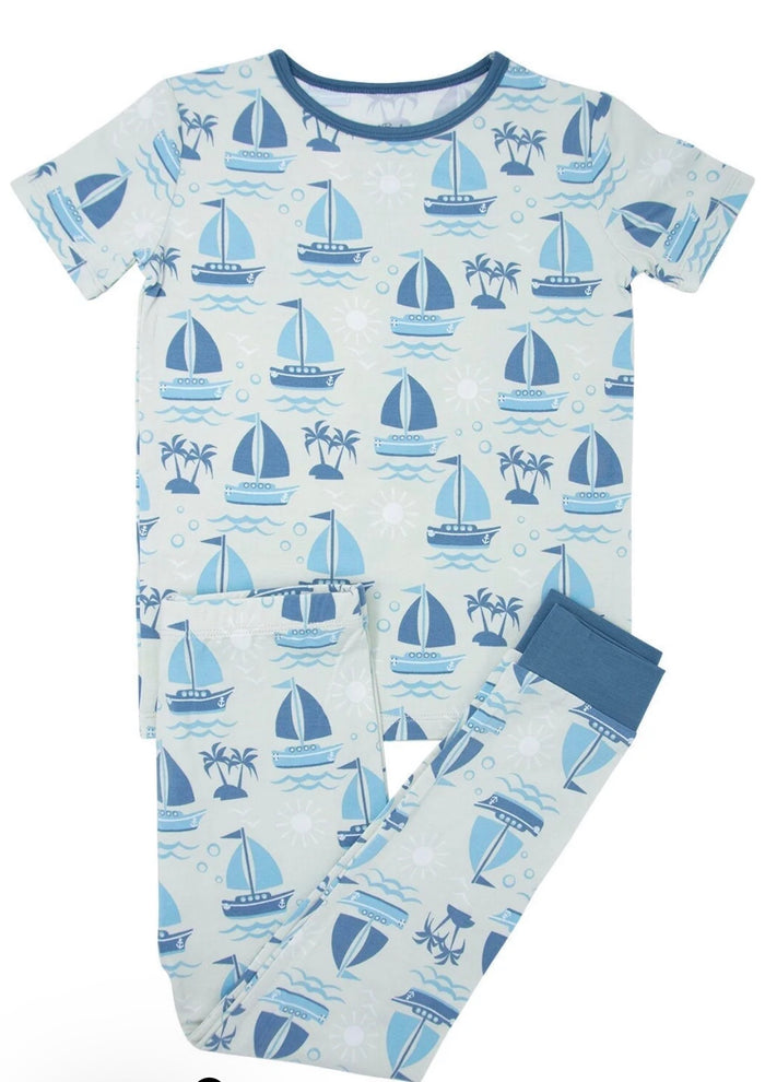 Sailboat Pajama Set