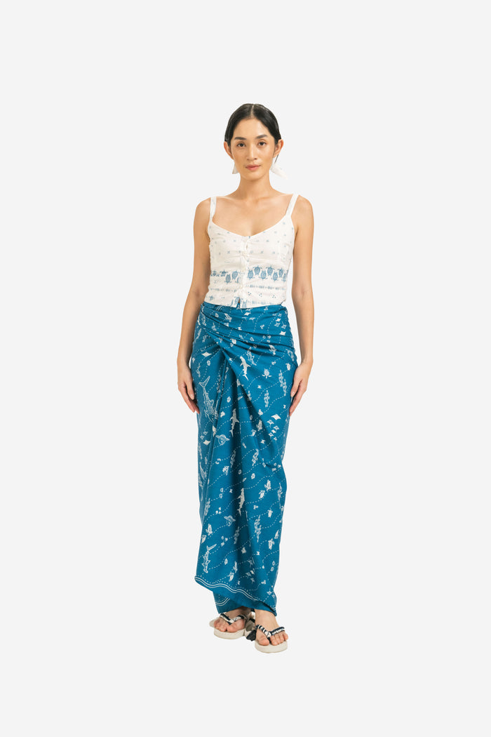 “Samudra” - Wrap Skirt