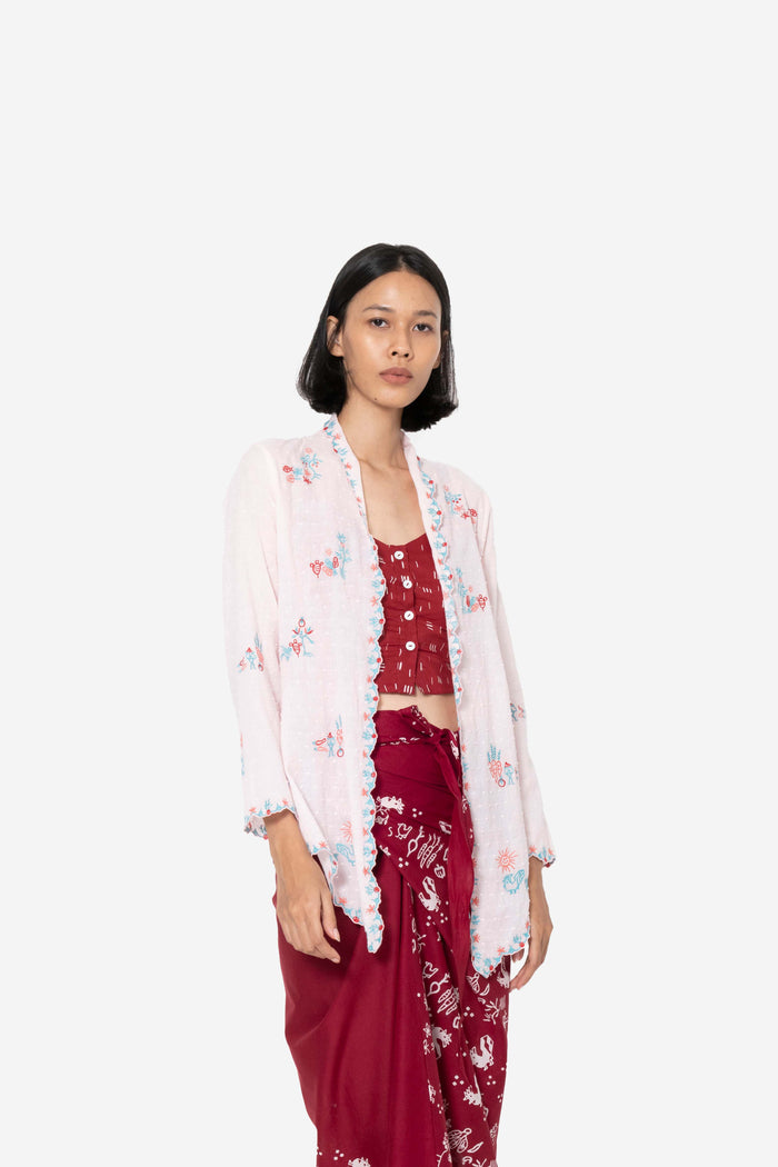 "Sejauh Mata Memandang X Dian Sastrowardoyo" "Tumbuh" - Embroidered Kebaya Encim