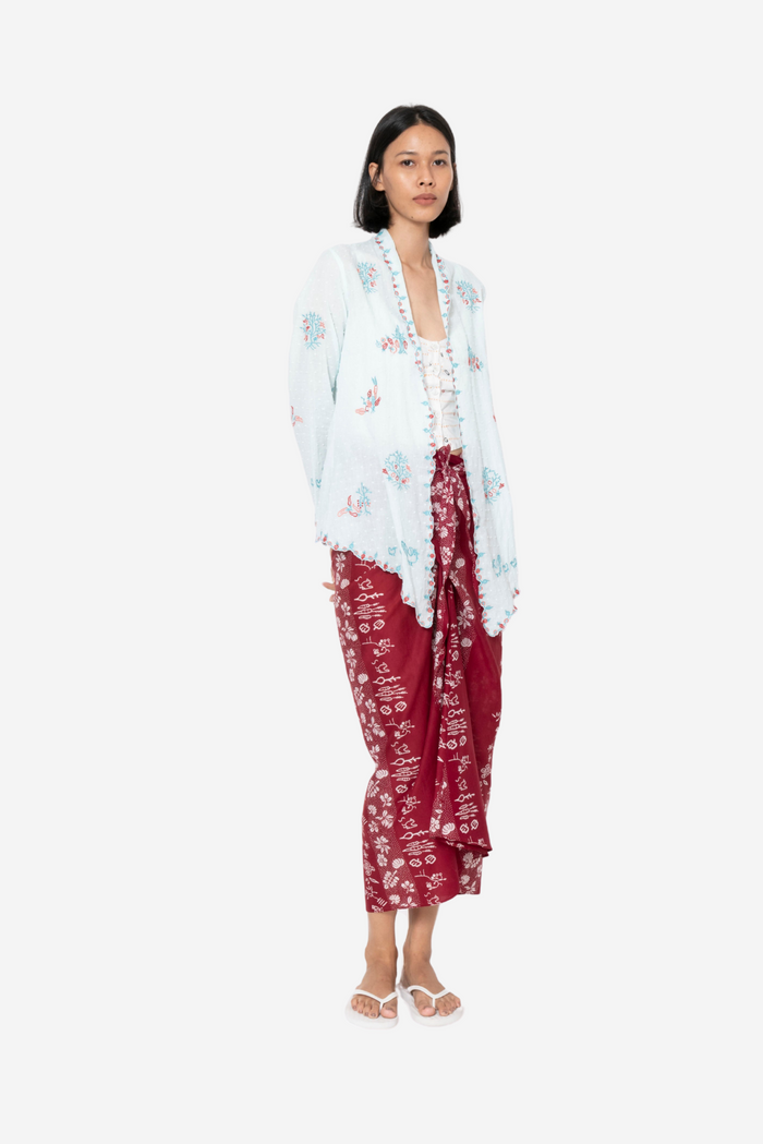 "Sejauh Mata Memandang X Dian Sastrowardoyo" "Tumbuh" - Embroidered Kebaya Encim