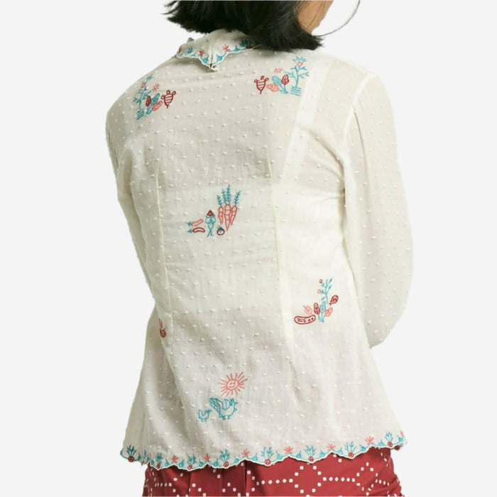 "Sejauh Mata Memandang X Dian Sastrowardoyo" "Tumbuh" - Embroidered Kebaya Kutu Baru