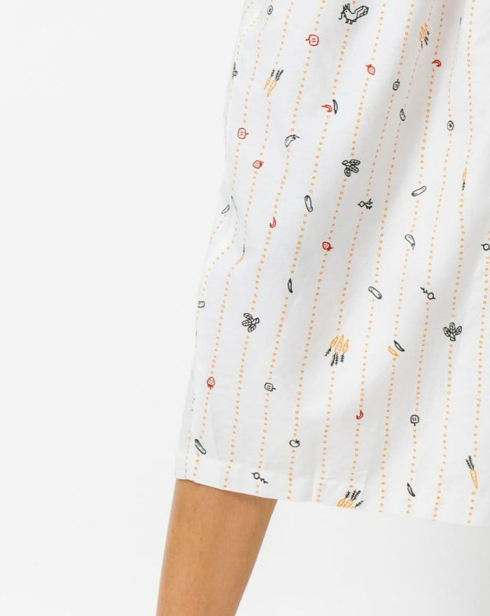 "Sejauh Mata Memandang X Dian Sastrowardoyo" "Tumbuh" - Two Buttons Midi Pants