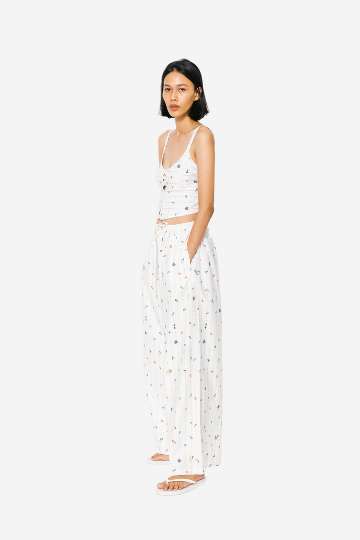 "Sejauh Mata Memandang X Dian Sastrowardoyo" "Tumbuh" - Woman's Tilem Pajama Pants