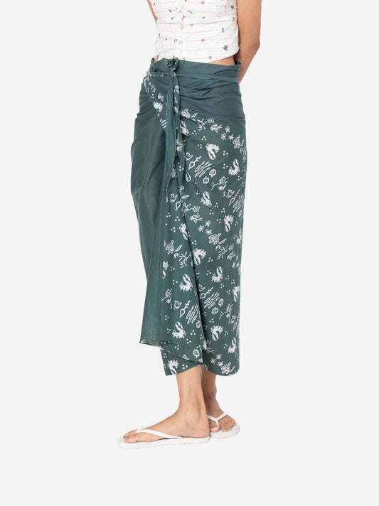 "Sejauh Mata Memandang X Dian Sastrowardoyo" "Tumbuh" - Wrap Skirt
