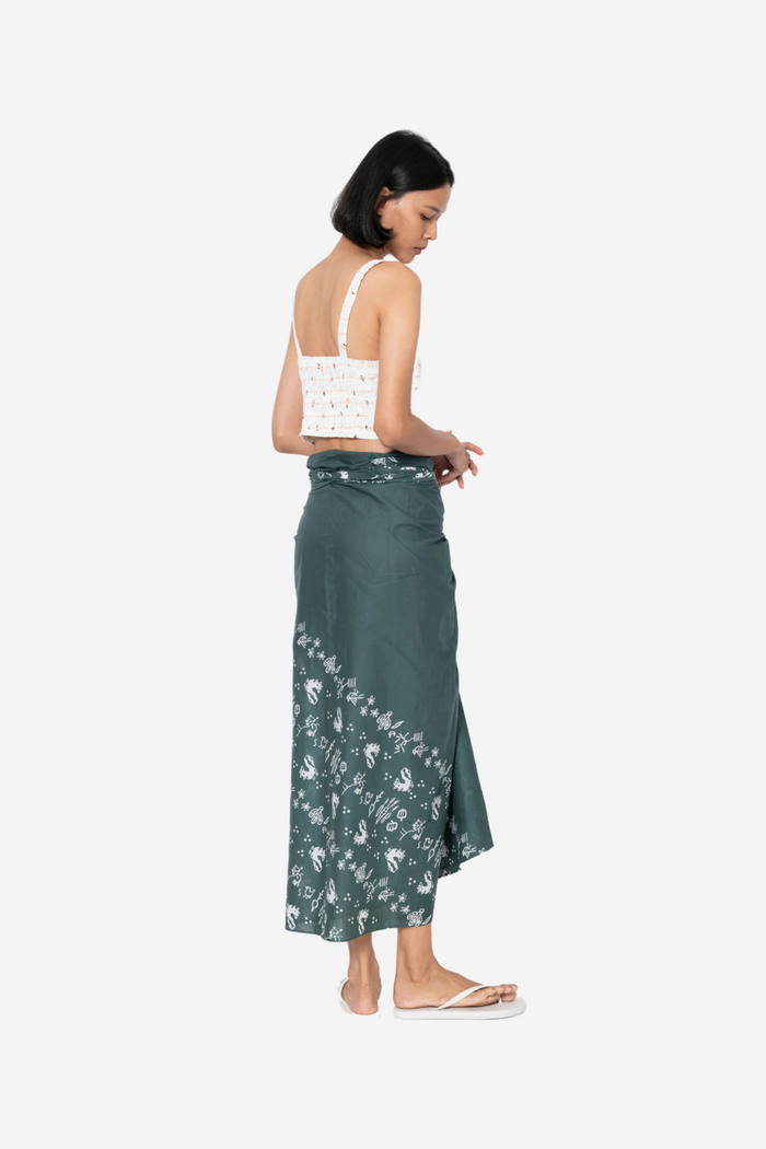 "Sejauh Mata Memandang X Dian Sastrowardoyo" "Tumbuh" - Wrap Skirt