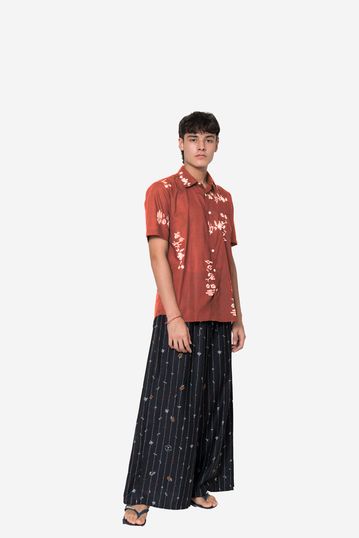 "Sejauh Mata Memandang X Dian Sastrowardoyo" "Tumbuh" Acak - Short Sleeve Shirt