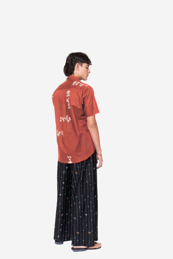 "Sejauh Mata Memandang X Dian Sastrowardoyo" "Tumbuh" Acak - Short Sleeve Shirt