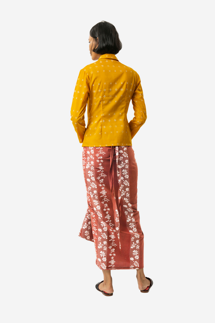 "Sejauh Mata Memandang X Dian Sastrowardoyo" "Tumbuh" Jeda - Wrap Skirt