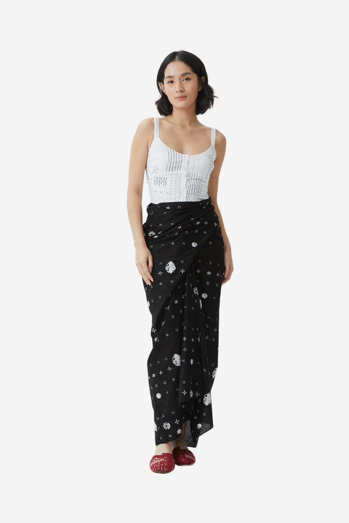 ”Sejauh Mata Memandang X Eko Nugroho” - Wrap Skirt