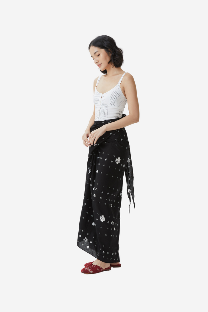”Sejauh Mata Memandang X Eko Nugroho” - Wrap Skirt