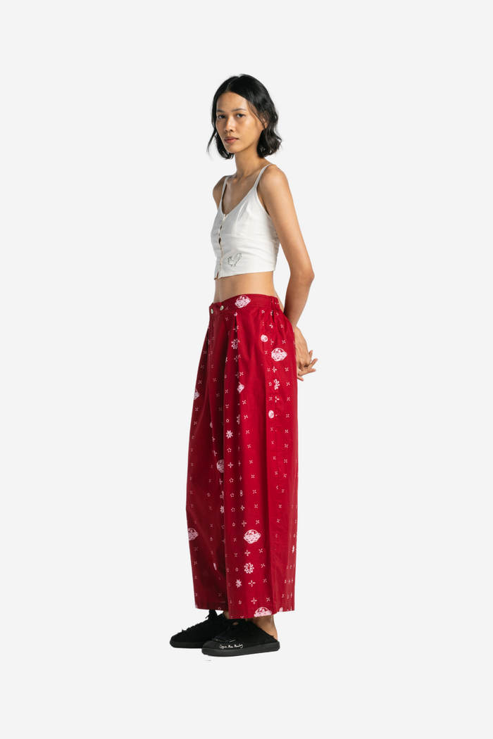 ”Sejauh Mata Memandang X Eko Nugroho” Two Buttons Maxi Pants