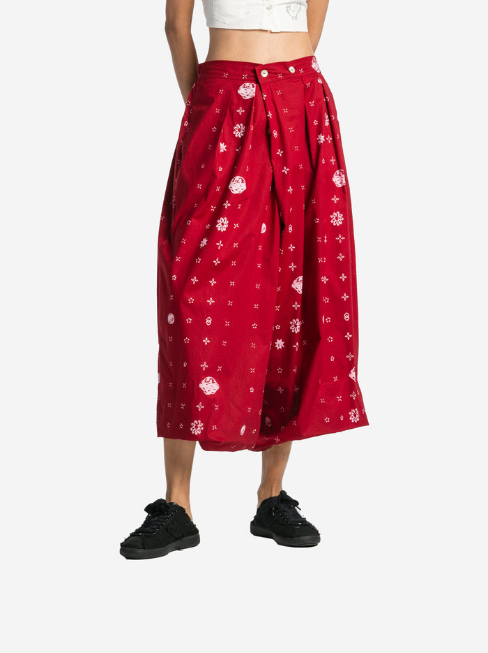 ”Sejauh Mata Memandang X Eko Nugroho” Two Buttons Midi Pants