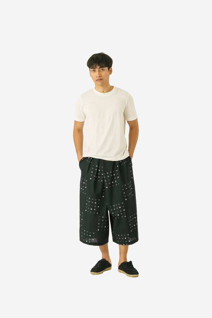 "Sejauh Mata Memandang X Tulus" - “Monokrom” - Man's Two Buttons Midi Pants