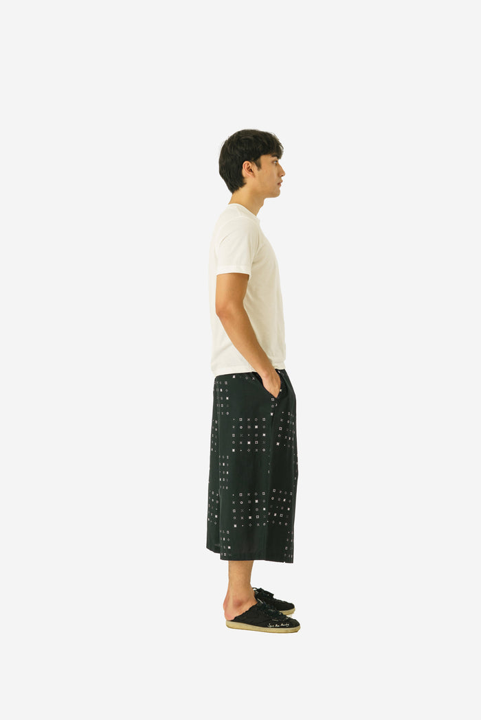 "Sejauh Mata Memandang X Tulus" - “Monokrom” - Man's Two Buttons Midi Pants