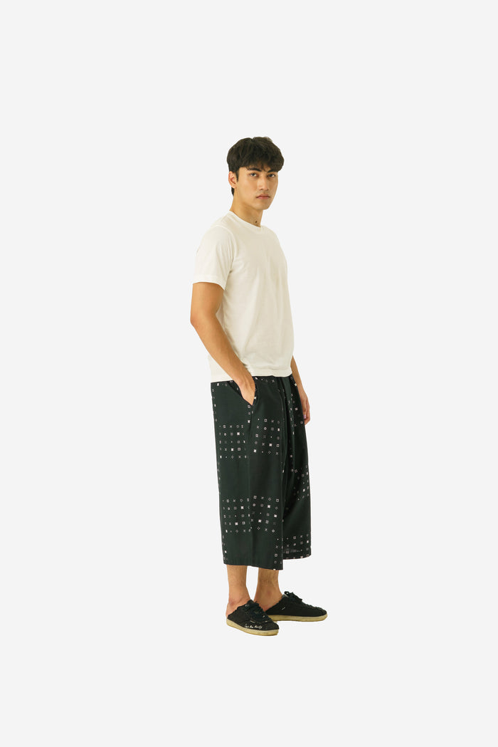 "Sejauh Mata Memandang X Tulus" - “Monokrom” - Man's Two Buttons Midi Pants