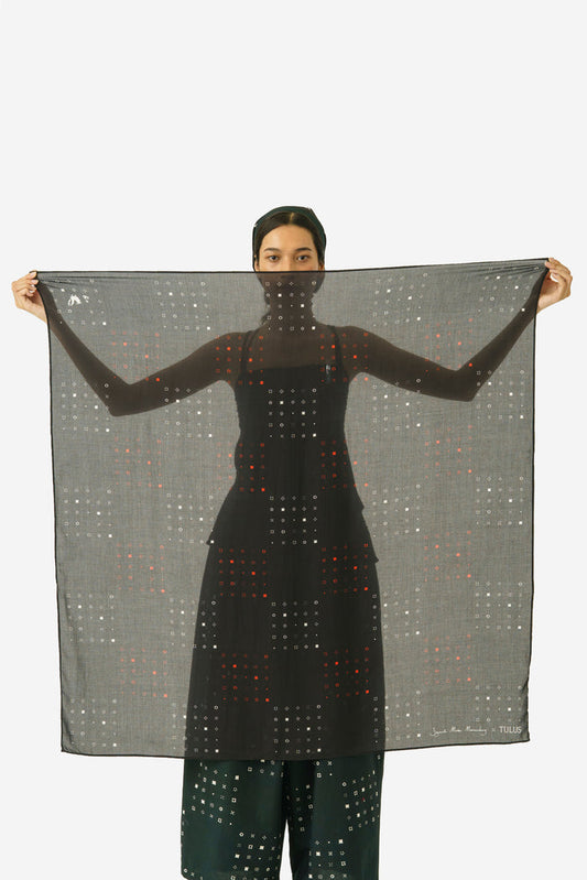"Sejauh Mata Memandang X Tulus" - “Monokrom ”- Scarf