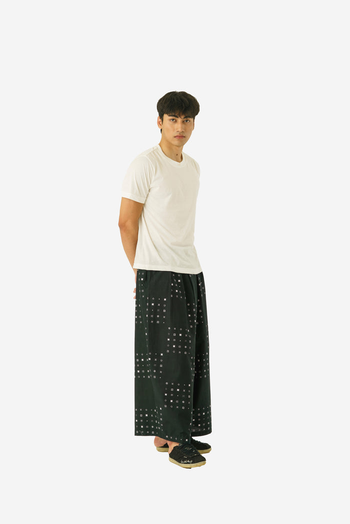 "Sejauh Mata Memandang X Tulus" - “Monokrom” -  Two Buttons Maxi Pants