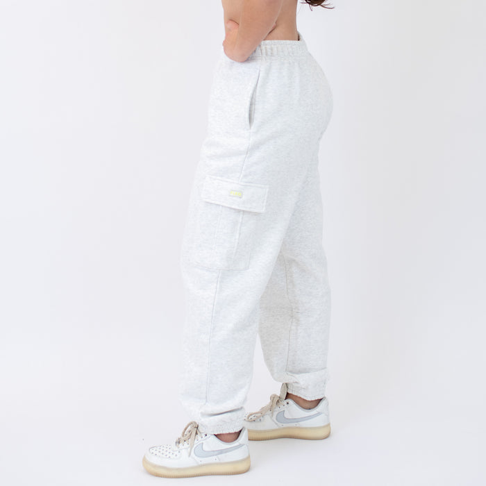 Serene Pocket Sweatpant - Heather Gray